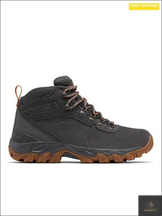 Columbia Newton Ridge Plus II Suede Waterproof Hiking Boots Men\'s Lace-Up